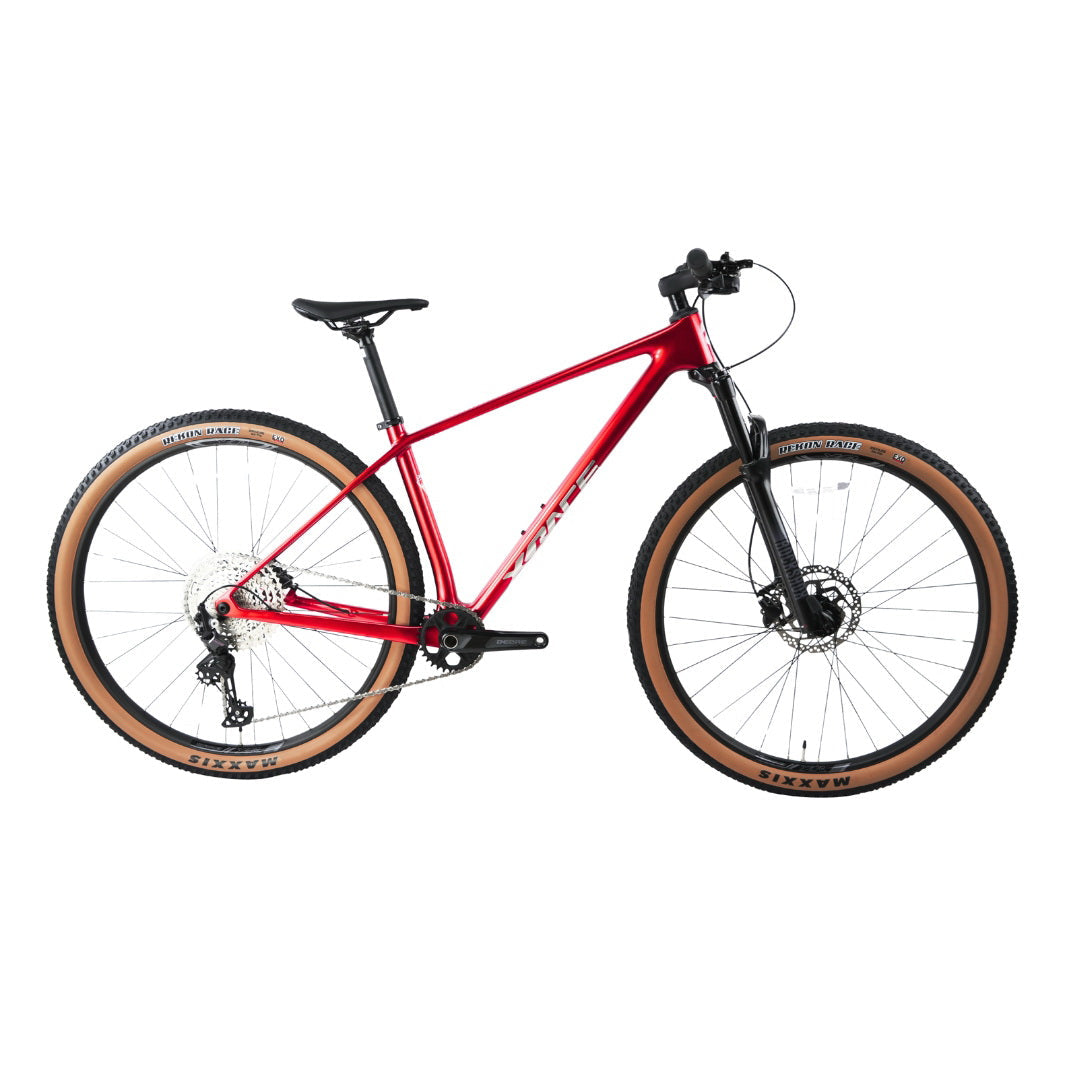 XRACE MAGNA 29” CARBON - 12 Velocidades Shimano Deore Roja
