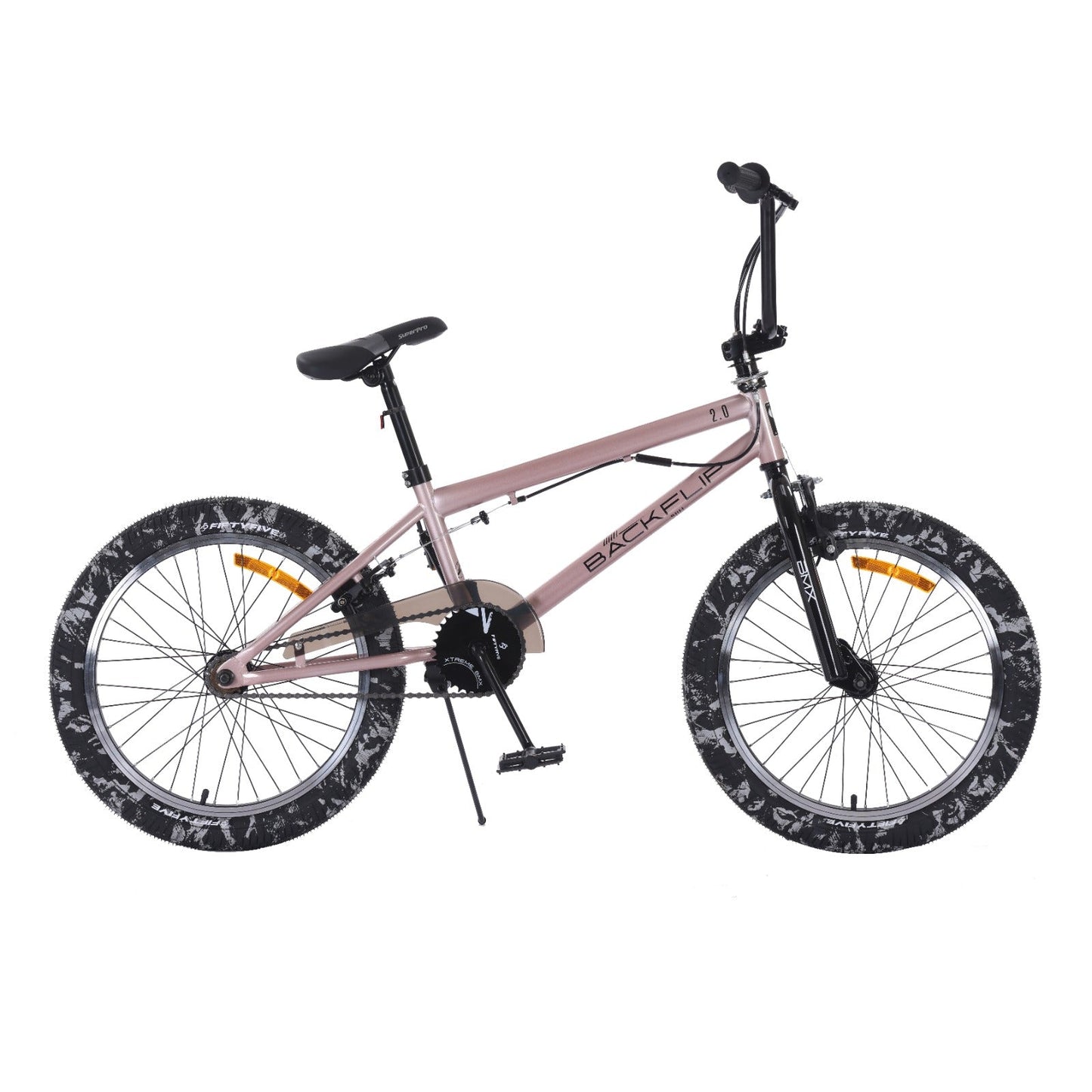 Bicicleta 20 BMX SuperPro Backflip 2.0 BEIGE Rotor