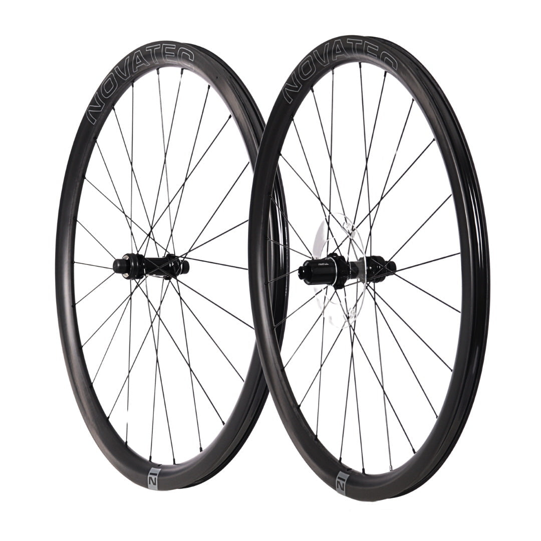 Aros de Carbono Novatec 24H 700C C35-F/R