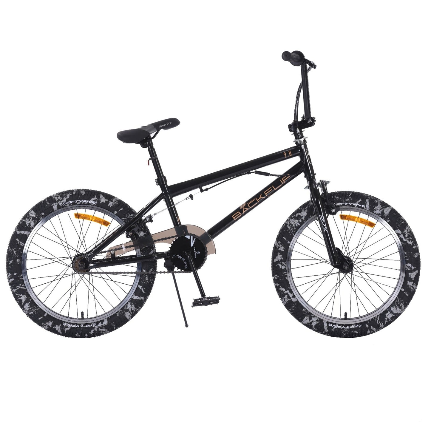 Bicicleta 20 BMX SuperPro Backflip 2.0 NEGRA Rotor
