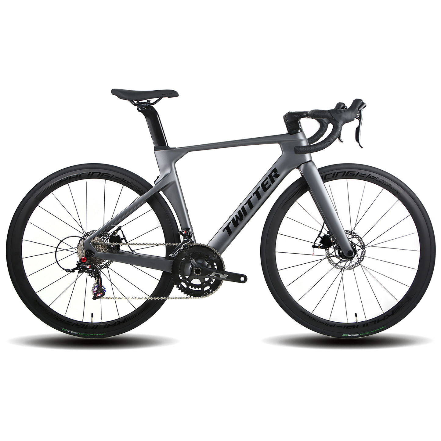 Twitter R10 Carbón | Bicicleta Ruta Color Gris