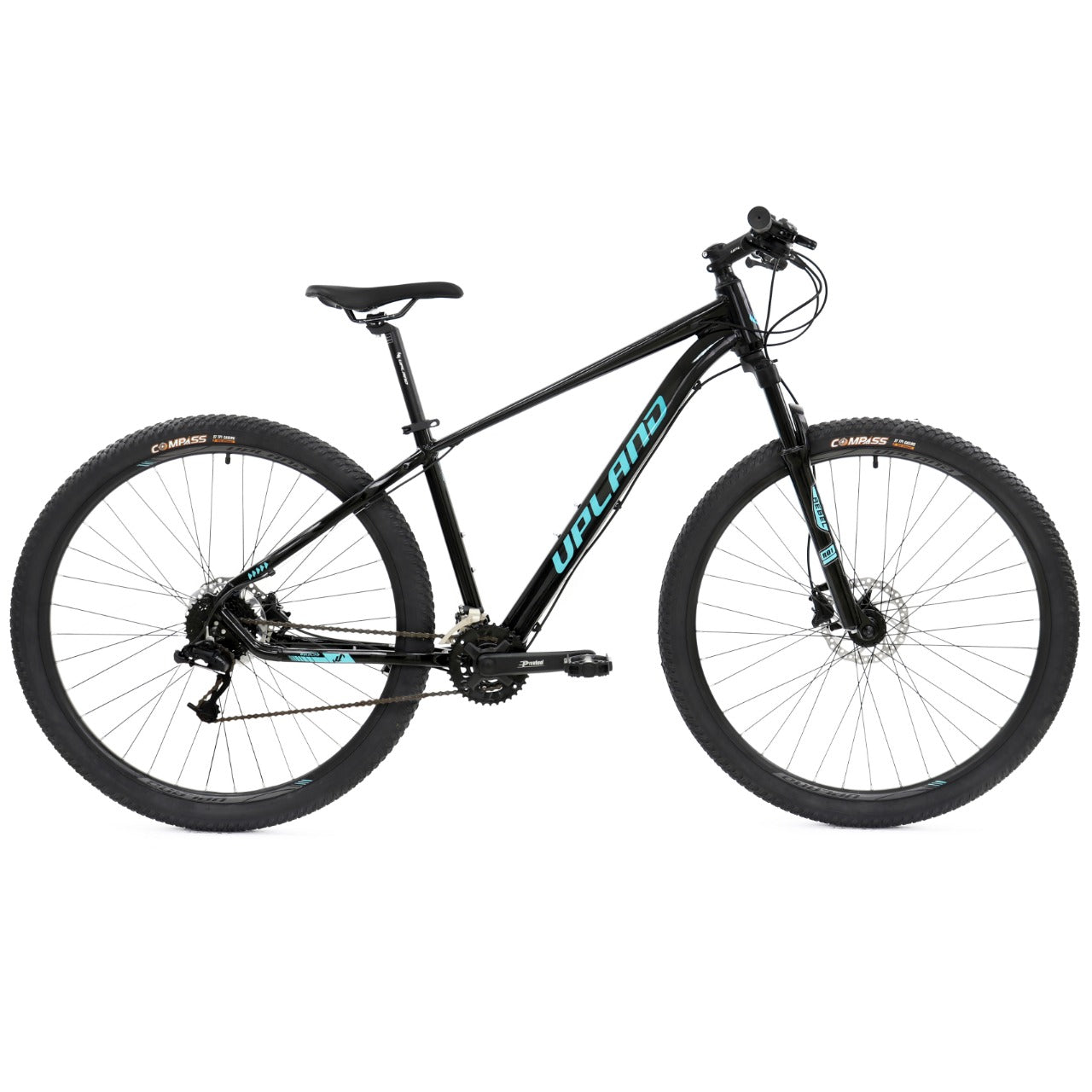 Bicicleta UPLAND Aktion 29" 2x8 Velociadades Negro / Rojo
