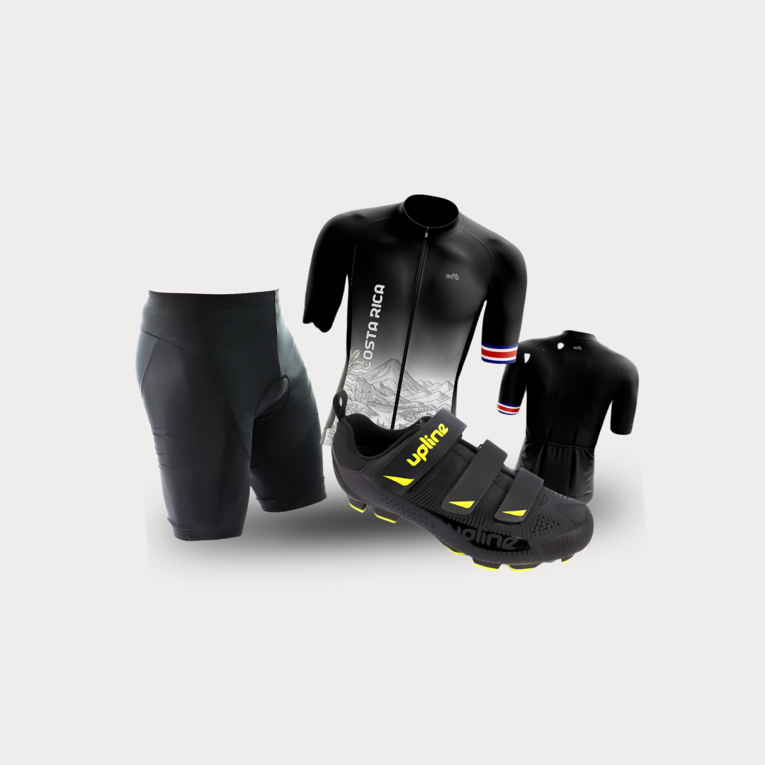 Promocion de Licra Pad de Gel y Jersey Pro + Zapatos