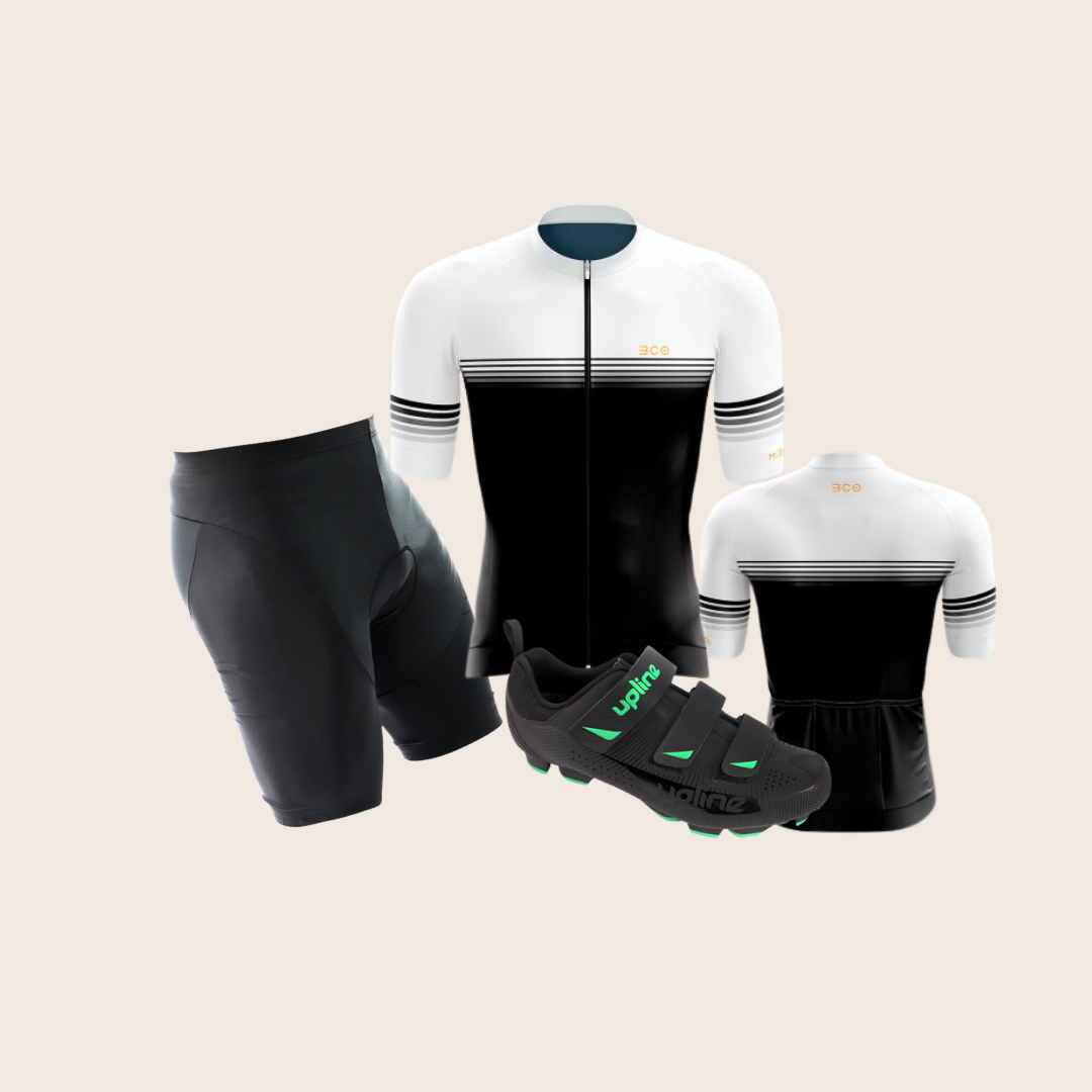 Promocion de Licra Pad de Gel y Jersey Pro + Zapatos