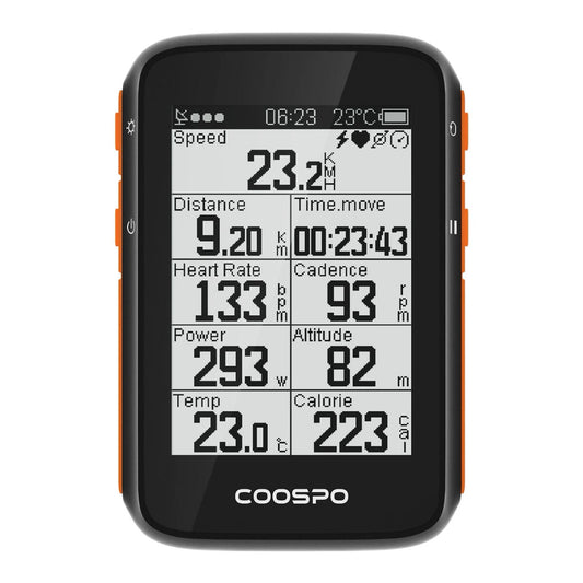 Ciclocomputador GPS Coospo BC200 ANT+BLE 5.0