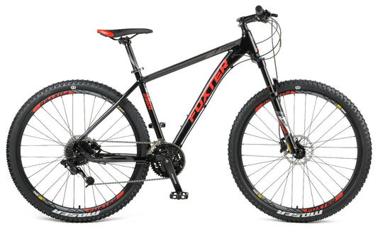 Bici 29 MTB Foxter Evans 17 Negro/Rojo 3X9 C/Bloqueo hombro