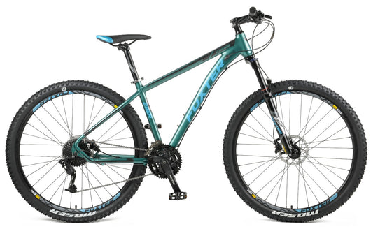 Bici 29 MTB Foxter Evans 17 Verde /Azul 3X9 C/Bloq hombro