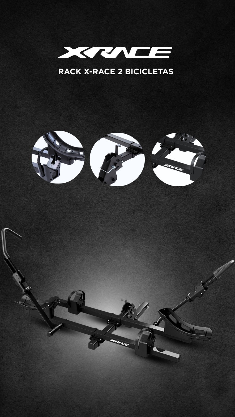 Rack de Pegadero X-Race Plataforma