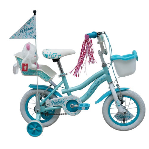 Bicicleta Infantil niña Celeste SuperPro Fantasy