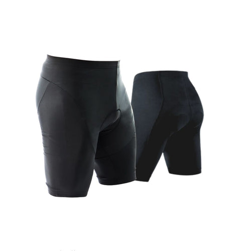 Licra de Ciclismo Negra Pad de Gel Mujer corte Anatomico